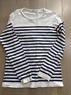 UNIQLO ストライプ 長袖カットソー Lサイズ