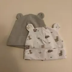 H&M ベビー帽子 2点セット 新生児