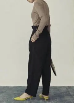 cotoricaコトリカTHE DAYZ TOKYOレイヤート風ドロストパンツ黒
