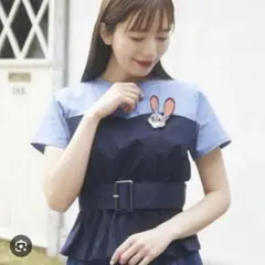 areeam アリーム　ズートピア ジュディ Tシャツ ドッキングトップスのサムネイル
