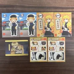 鬼滅の刃 我妻善逸セット (マクドナルドコラボシール＆トレーディングカード)
