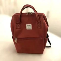 アネログランデ 口金リュック ボルドー 小
