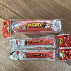 Disney ミッキーと仲間たち スプーン・フォークセット