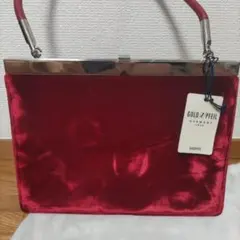 【未使用】GOLD PFEIL ゴールドファイルベロア地バッグのサムネイル