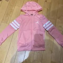 adidasフード付きジャージ140 上のみ