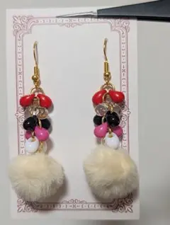 ハンドメイド ピアス