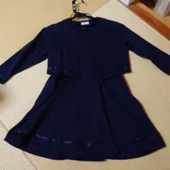 CROWN BANBY子供用ワンピースとジャケットのセットフォーマルサイズ120