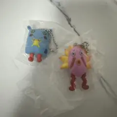 【新品未開封】ナンジャモンジャ　ガチャガチャ　キーホルダー　2個セット