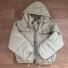 fifth ダウンジャケット フード、ポケット、裾調整機能付き