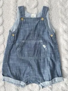 H&M カバーオール型ショートオール　6-9M