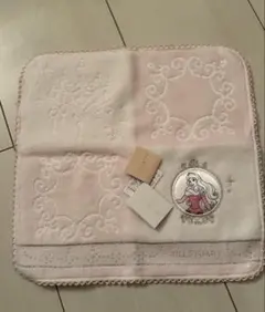 ジルスチュアート　ディズニー　プリンセス　タオルハンカチ