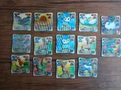 ♪ポケモン 最強シール烈伝 3D／14枚（28種） 表裏一体