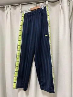PUMA プーマ ジャージ 下 黄緑 ズボン パンツ スポーツ 平成 Y2Kのサムネイル