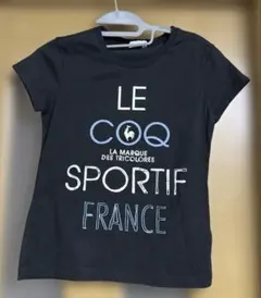 LE COQ SPORTIF ブラック 半袖Tシャツ