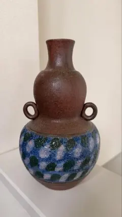 1960年代コスタボダベルティヴァリアンバッド花瓶モーブリムコントロールバルブ 1960年代コスタボダベルティヴァリアンバッド花瓶モーブリム