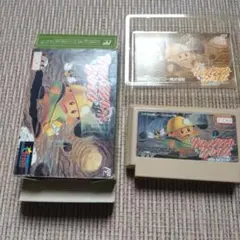 FC ファミコン箱説明書あり　バルダーダッシュ
