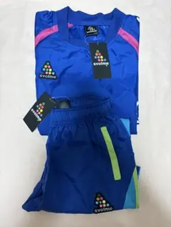 svolme ピステ上下セット 青