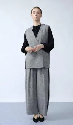 新品 Drawer SPRING2 コットンシルクデニムライクパンツ - メルカリ