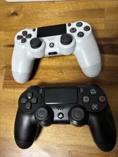 PS4 ワイヤレスコントローラー ホワイト ブラック