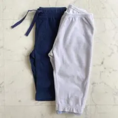 パンツセット Old Navy ネイビー×ホワイト 約95cm まとめ売り