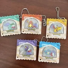 コメダ珈琲 ポケモン キーホルダー 5種セット