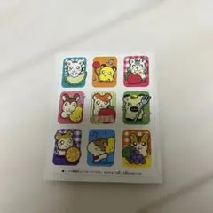 平成レトロ　とっとこハム太郎　シール