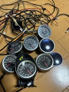 ジムニーSJ30用 タコメーター付コンビメーター JA71 ベース JA11計器 