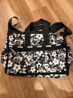 レスポートサック ボストンバッグ 2way 千鳥格子柄 LeSportsac - メルカリ