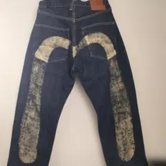 EVISU lot2001 no2 白大黒　赤耳　確実正規品 2025年最新】EVISU 2001 no2の人気アイテム - メルカリ