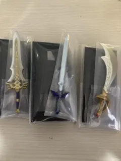 ゼルダの伝説　ウェポンコレクション　マスターソード　王家の両手剣　七宝の剣