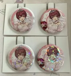 ホロライブ 一番くじ 宝鐘マリン 缶バッチ　2種