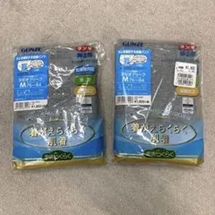 新品　GUNZE 天引きブリーフ　グレー　Mサイズ　メンズ　セット売り　尿漏れのサムネイル