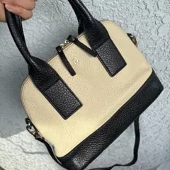 kate spade ケイトスペード　バイカラー　2wayバッグ