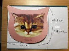 お値下げ中！PAUL & JOE 猫の顔マウスパッド 20cm x 18.3cm