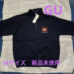GU ミッキーマウス ネイビー トップス M