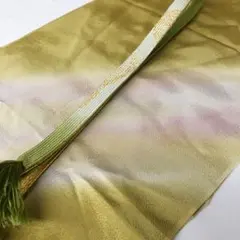 602mjf28■帯揚げ帯締めセット 暈し 入学式 卒業式■美品