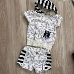 キャンディプリント フード付きセット