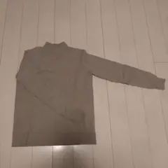 COMME CA ISM ベージュ タートルネック 長袖