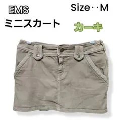 カーキ BUCKスタイル ミニスカート Mサイズのサムネイル