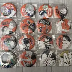 ハイキュー　オールスター缶バッジ　缶バッジ　日向翔陽　影山飛雄　黒尾鉄朗　月島蛍