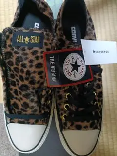 CONVERSE ALL STAR ヒョウ柄スニーカー 27cm未使用品
