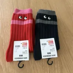 UNIQLO アニヤハインドマーチ　靴下　23-25 2本