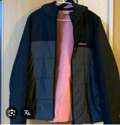 美品　adidas neo フード付きジャケット ブラック