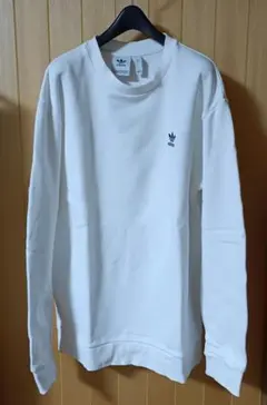 アディダスオリジナルス スタンダードクルー ホワイト トレーナー XL