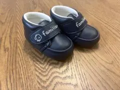 familiar ネイビー ファーストシューズ