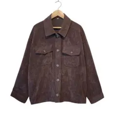 コーデュロイシャツジャケット