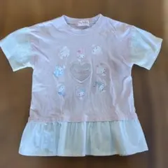My Melody フリル付きTシャツ 120