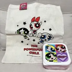 2点セット・バラ売り不可 パワーパフガールズ トートバッグ・ランチボックス①