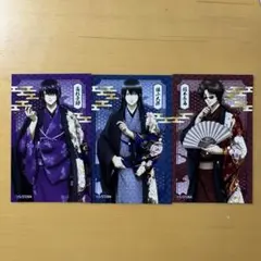 銀魂 マルイ 片面花柄和装 高杉 桂 坂本 イラストシート セット売りのサムネイル