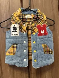 ミッキー・マウス ベビーベスト 90